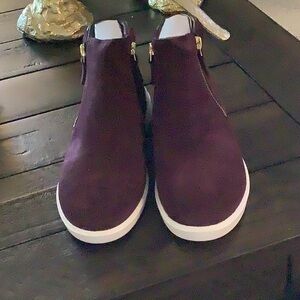 Women's Purple Ankle Boots